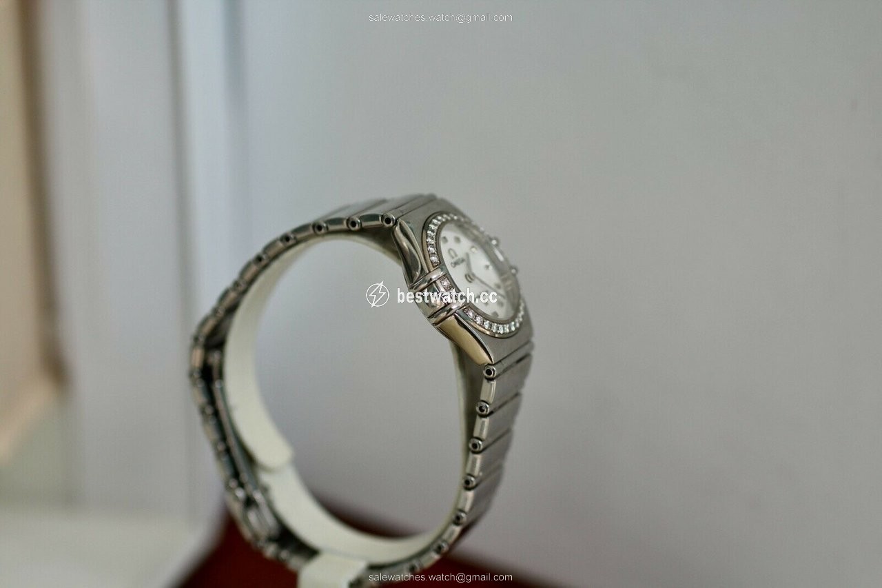 IMG_9086 Omega Constellation Quartz Womens watch Quartz Steel 1465.71.00 3
