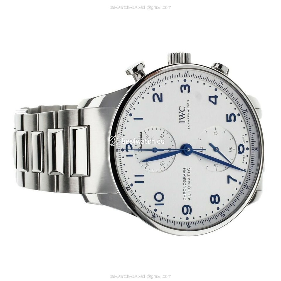 IMG_9086 IWC Portuguese Chronograph Mens watch Unisex Automatic Steel IW371617 3