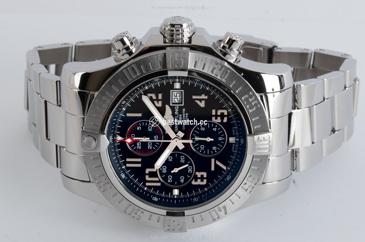 IMG_9086 Breitling Super Avenger II Mens watch Unisex Automatic Steel A1337111 BC28-168A 3