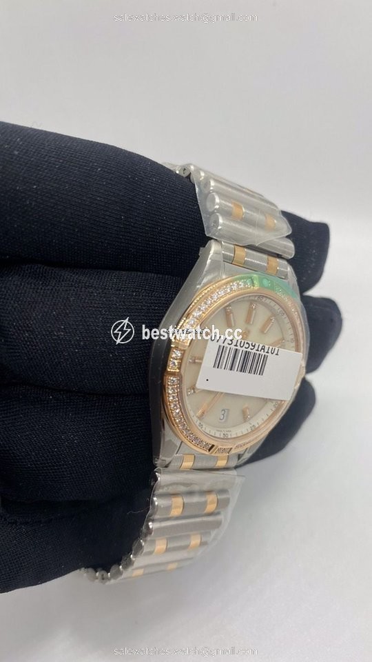 Breitling Chronomat Womens watch Quartz Gold Steel U77310591A1U1 3