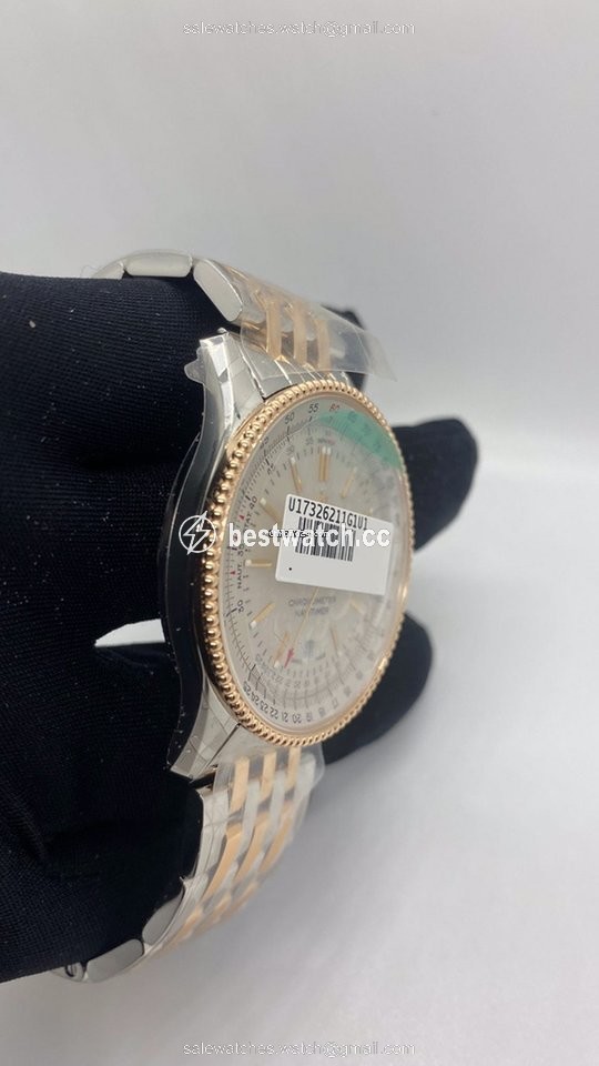 Breitling Navitimer Mens watch Unisex Automatic Gold Steel U17326211G1U1 3