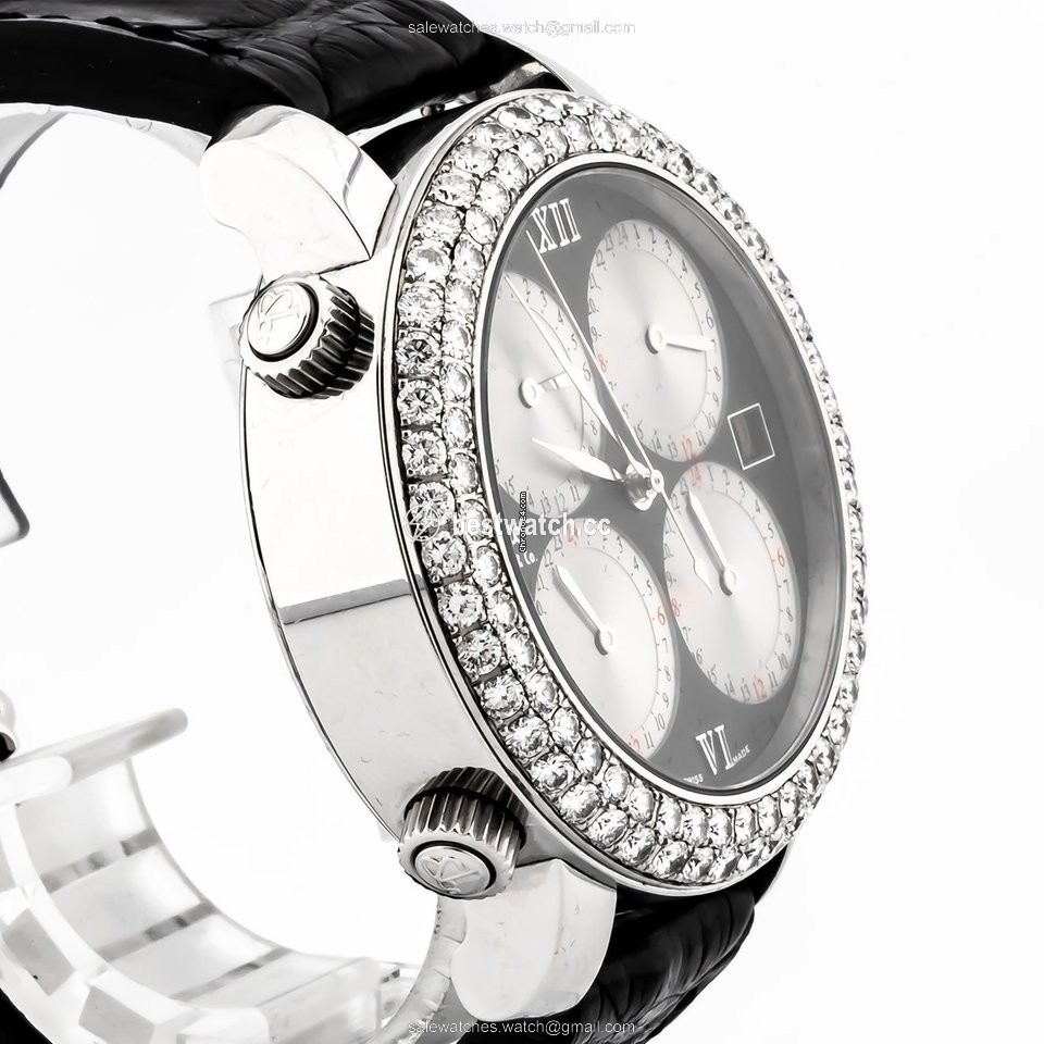 IMG_9086 Jacob & Co. Five Time Zone Mens watch Unisex Automatic Steel H 24 3