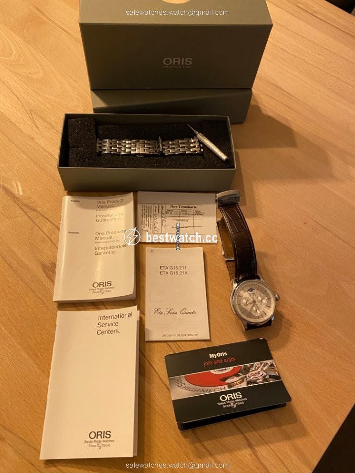 Oris Artelier Complication Mens watch Unisex Automatic Steel 01 582 7689 4051-07 5 21 70FC 3