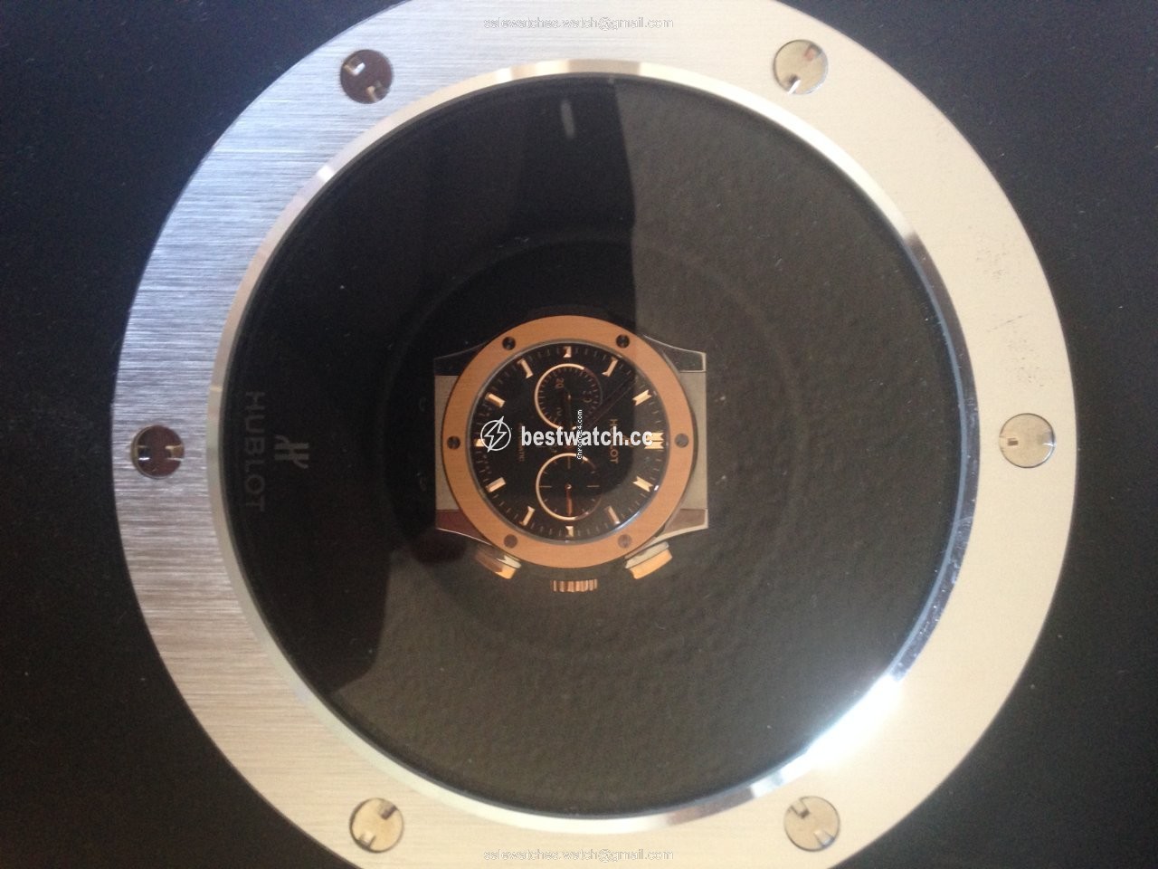 IMG_9086 Hublot Classic Fusion Chronograph Mens watch Unisex Automatic Titanium 541.NO.1181.LR 3