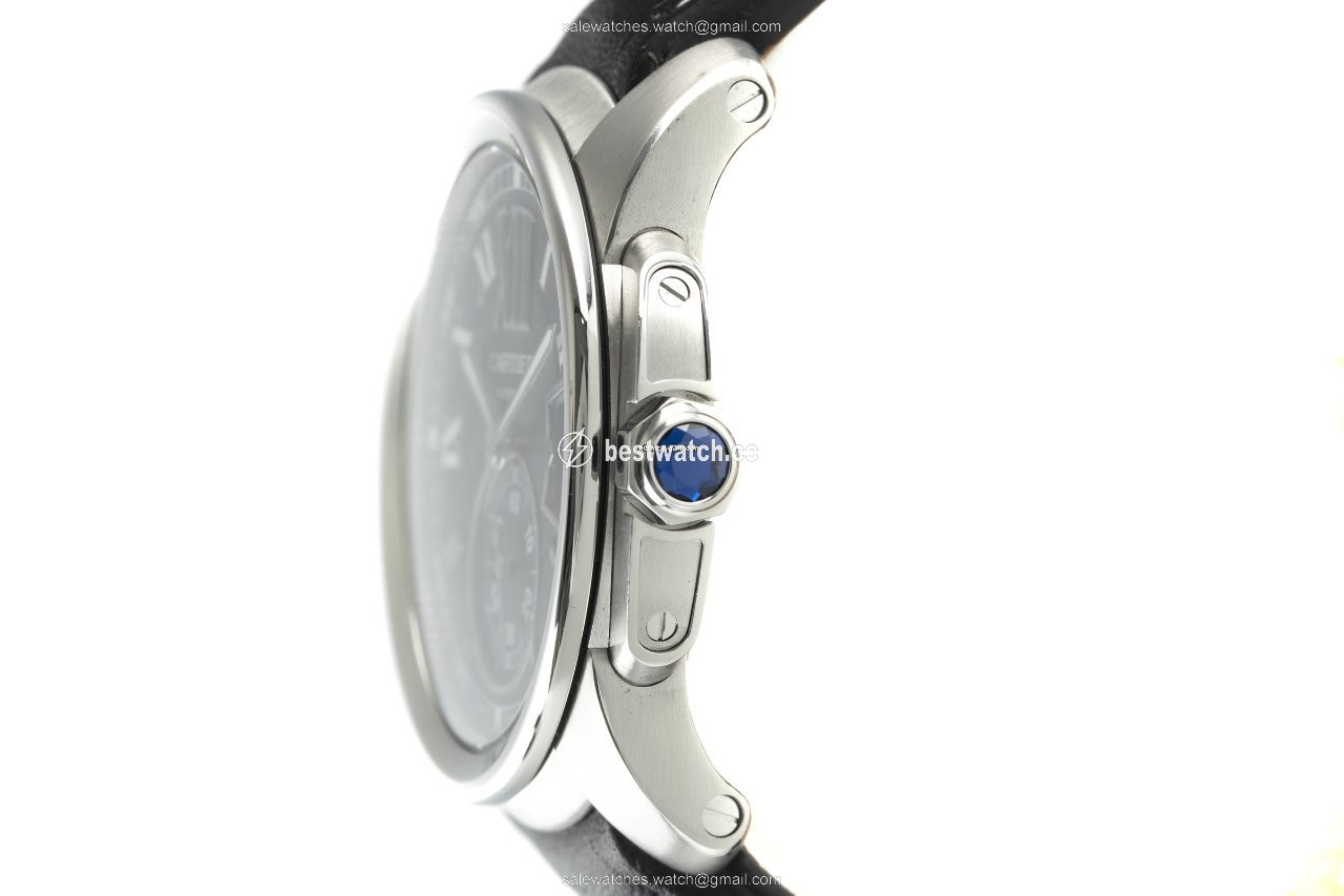 IMG_9086 Cartier Calibre de Cartier Mens watch Unisex Automatic Steel 3299 3