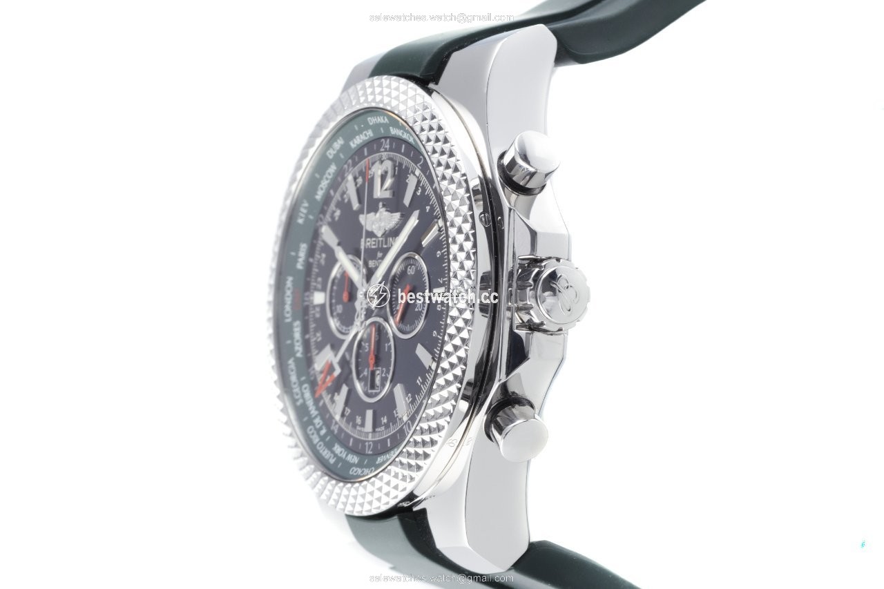 Breitling Bentley GMT Mens watch Unisex Automatic Steel A47362 3