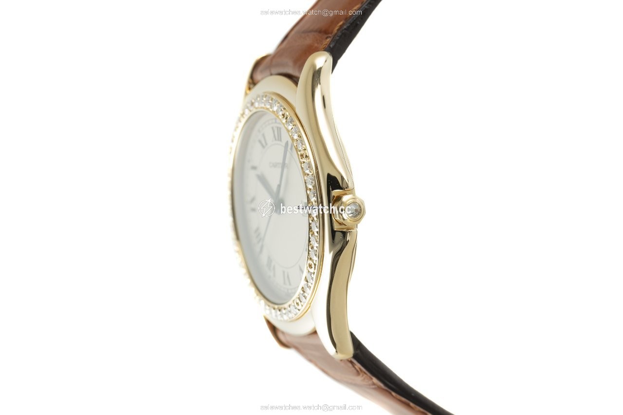 Cartier Cougar Womens watch Quartz Yellow gold 887905 3