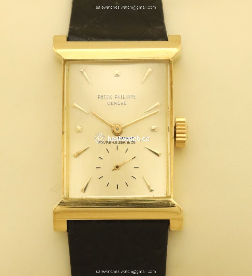 IMG_9086 Patek Philippe Vintage Mens watch Unisex Manual winding Yellow gold 2404 3