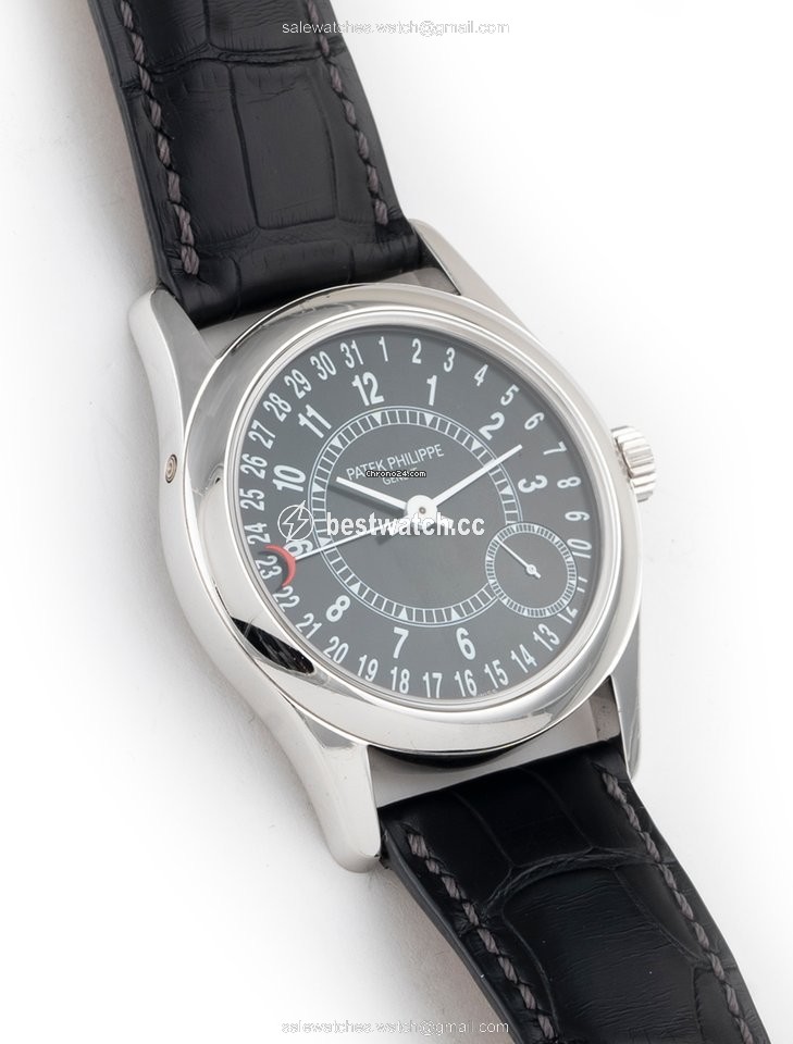 IMG_9086 Patek Philippe Calatrava Mens watch Unisex Automatic White gold 6000G-001 3