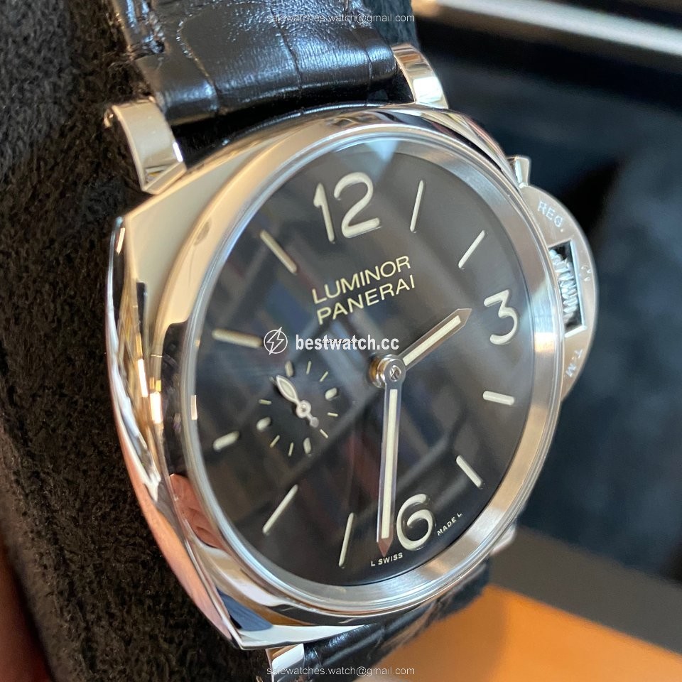 IMG_9086 Panerai Luminor Due Mens watch Unisex Manual winding Steel PAM 00676 3