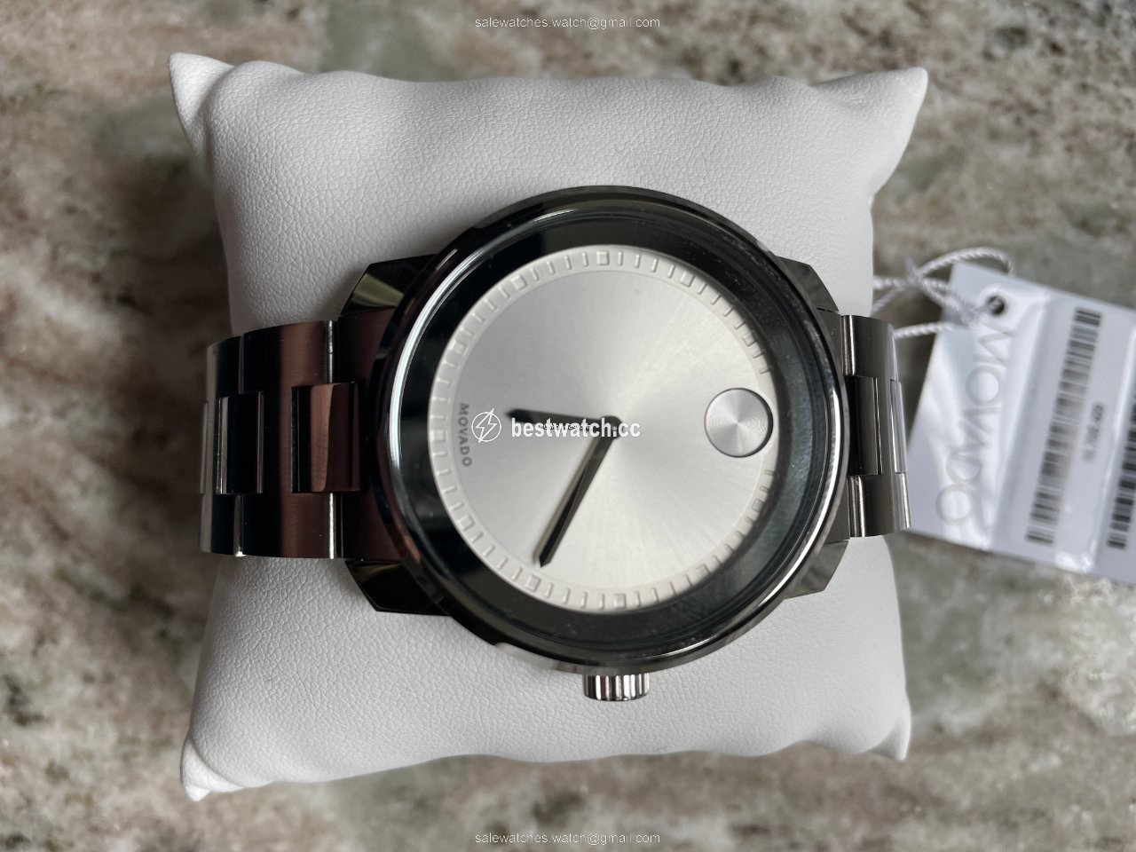 Movado Bold Mens watch Unisex Quartz Steel 3600084 3