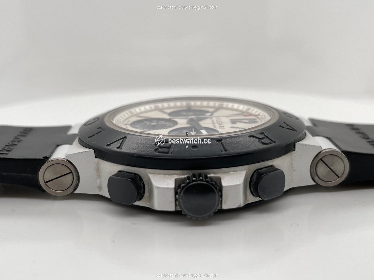 IMG_9086 Bulgari Diagono Mens watch Unisex Automatic Aluminum AC44TA 3