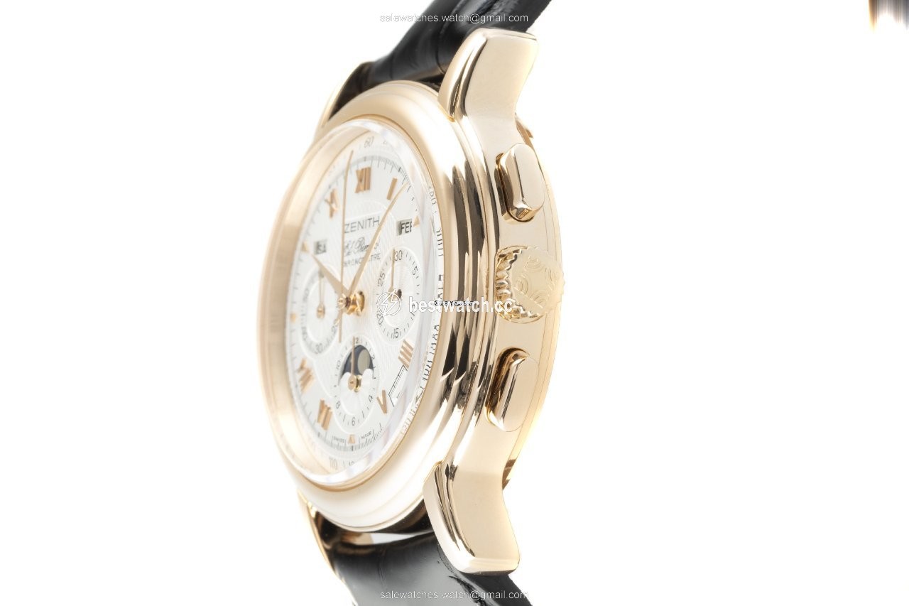 IMG_9086 Zenith El Primero Chronomaster Mens watch Unisex Automatic Red gold 17-0240-410-01C495IT 3
