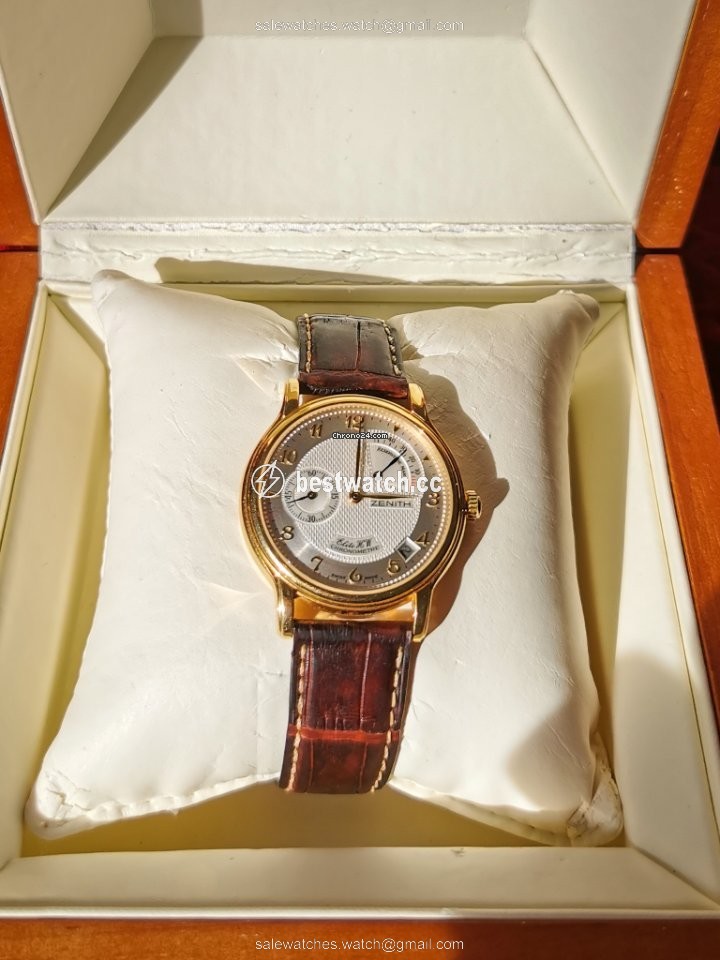 IMG_9086 Zenith Elite Power Reserve Mens watch Unisex Automatic Yellow gold 30.0240.655 01 3