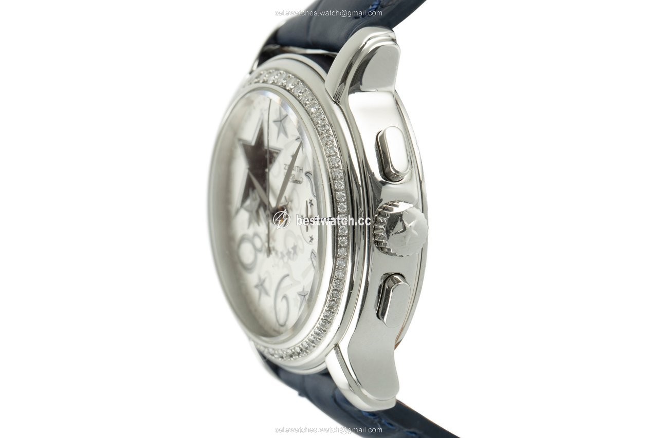 IMG_9086 Zenith El Primero Chronomaster Lady Womens watch Automatic Steel 16.1230.4021 3