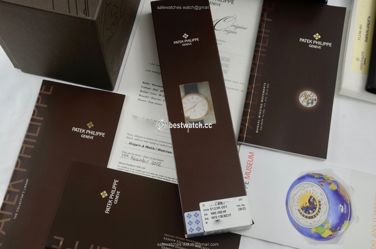 IMG_9086 Patek Philippe Calatrava Mens watch Unisex Manual winding Rose gold 5123R-001 3
