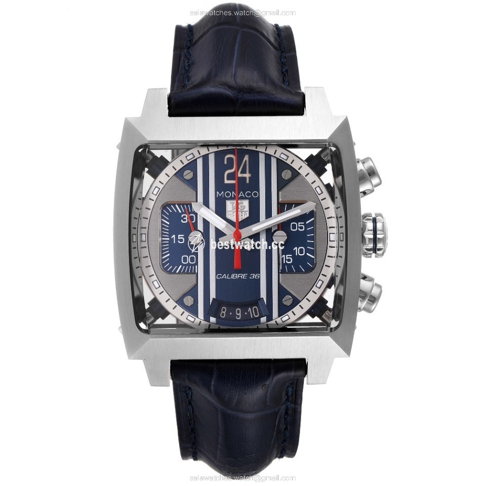 IMG_9086 TAG Heuer Monaco Calibre 36 Mens watch Unisex Automatic Steel CAL5111.FC6299 3