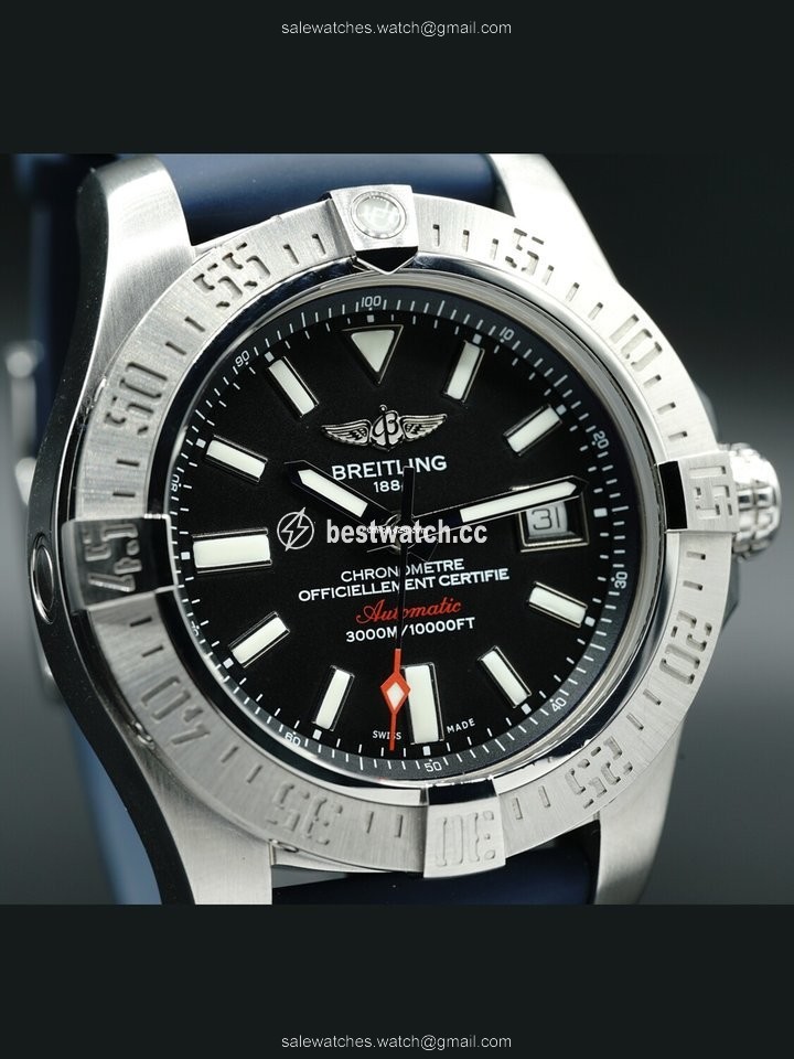 IMG_9086 Breitling Avenger II Seawolf Mens watch Unisex Automatic Steel A1733110 BC30 3