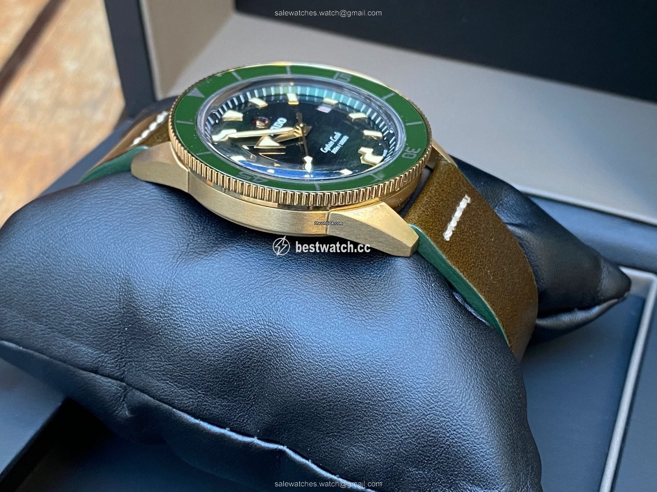 IMG_9086 Rado HyperChrome Captain Cook Mens watch Unisex Automatic Bronze R32504315 3