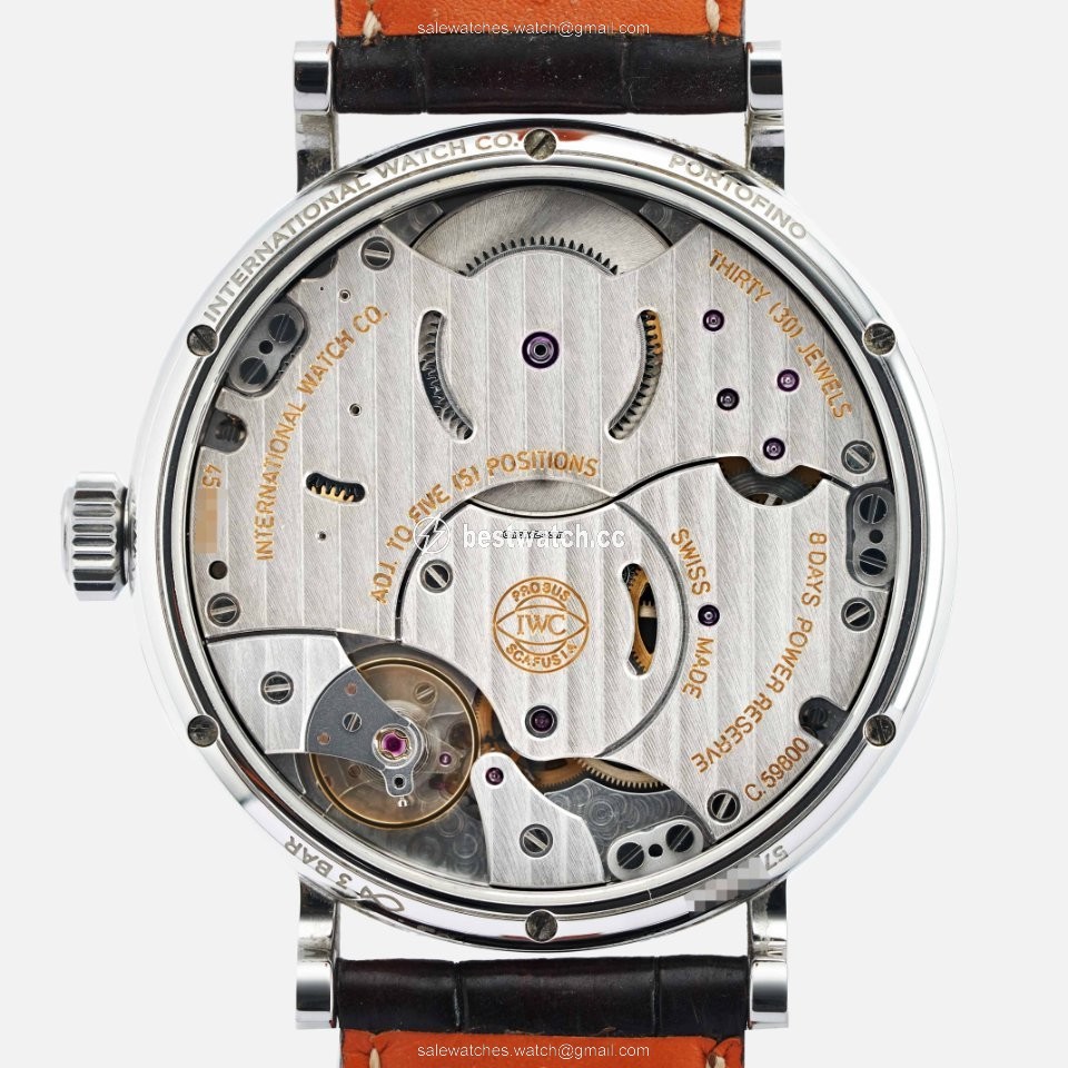 IWC Portofino Hand-Wound Mens watch Unisex Manual winding Steel IW516401 3