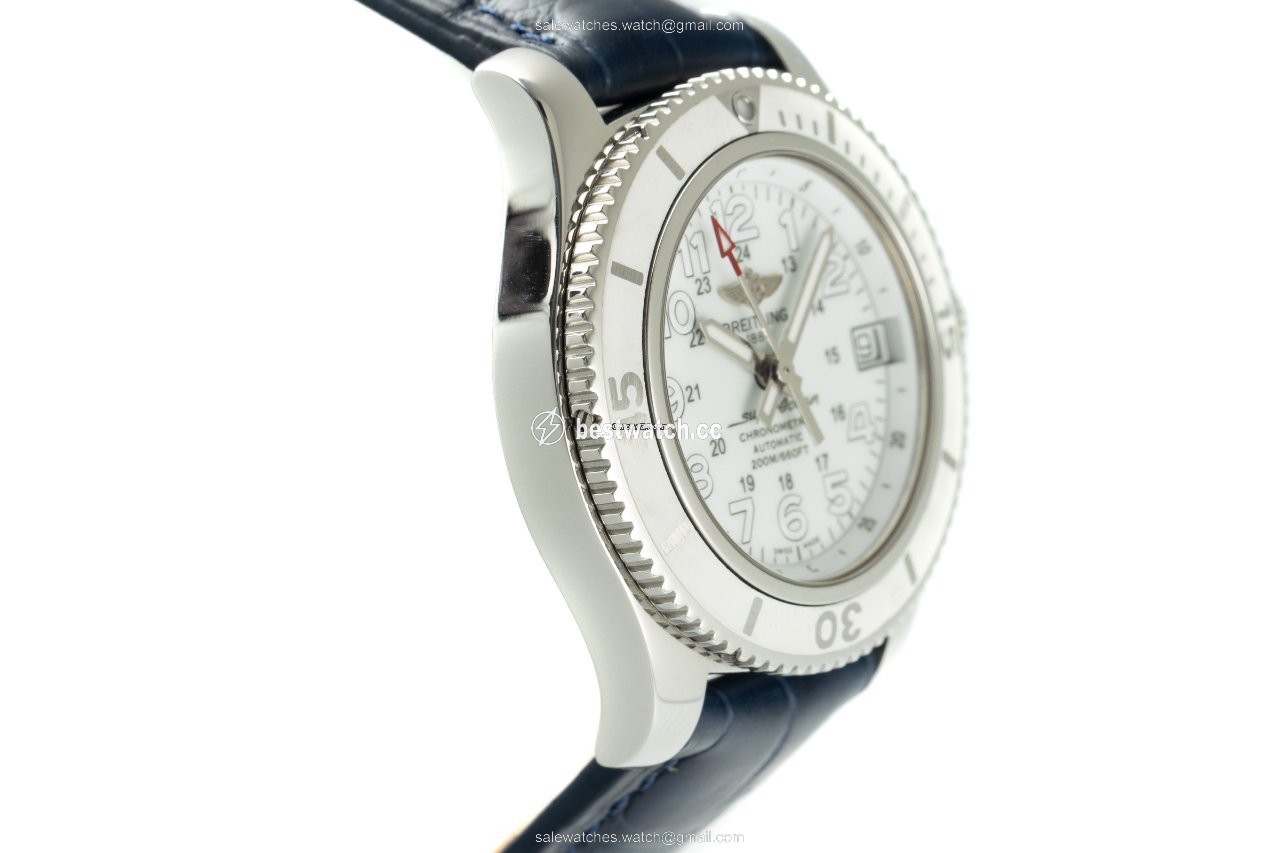 IMG_9086 Breitling Superocean II 36 Womens watch Automatic Steel A17312 3