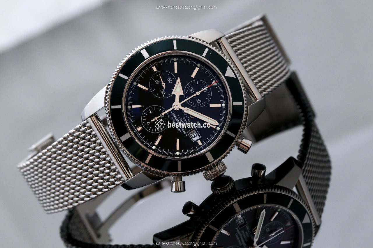 IMG_9086 Breitling Superocean Heritage Chronograph Mens watch Unisex Automatic Steel A13320 3