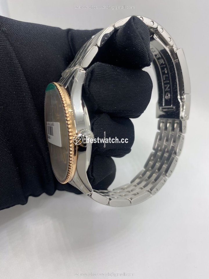 Breitling Navitimer Mens watch Unisex Automatic Gold Steel U17326211G1A1 3
