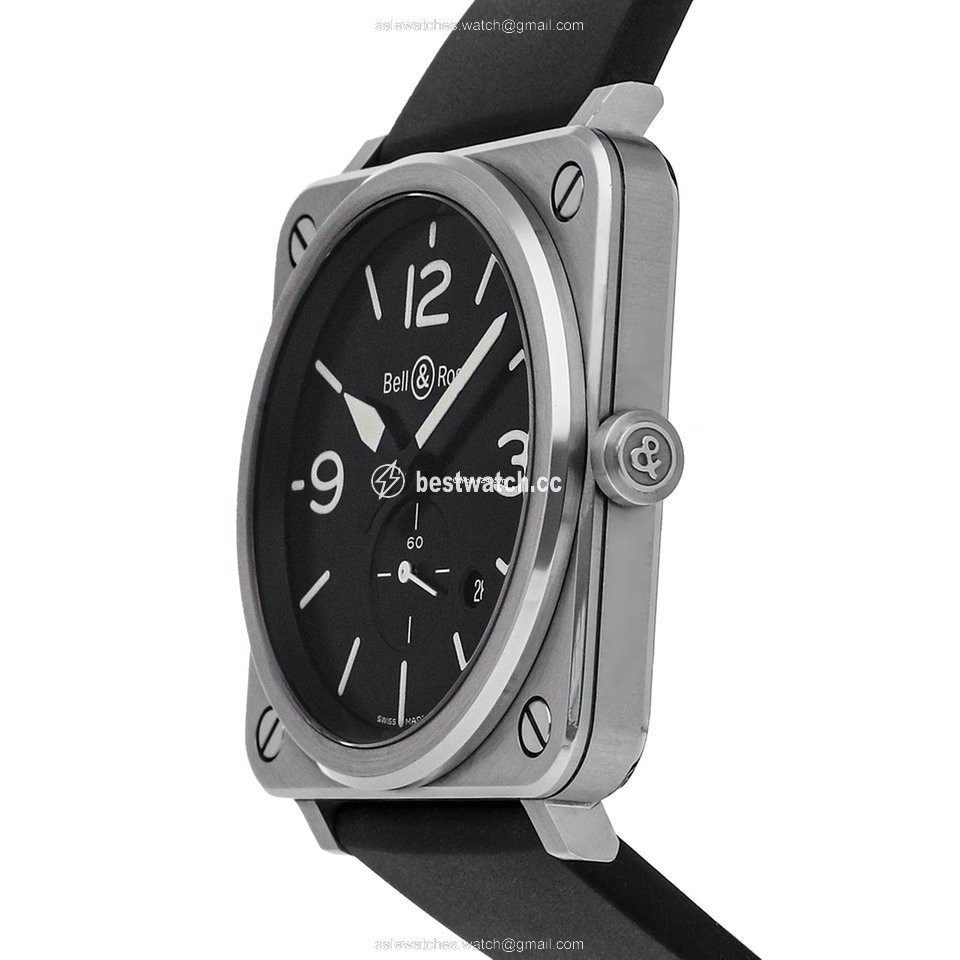 IMG_9086 Bell & Ross BR S Mens watch Unisex Quartz Steel BRS-BLC-ST 3