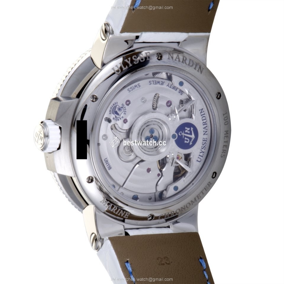 Ulysse Nardin Marine Chronometer Manufacture Mens watch Unisex Automatic 1183-126B 430 3