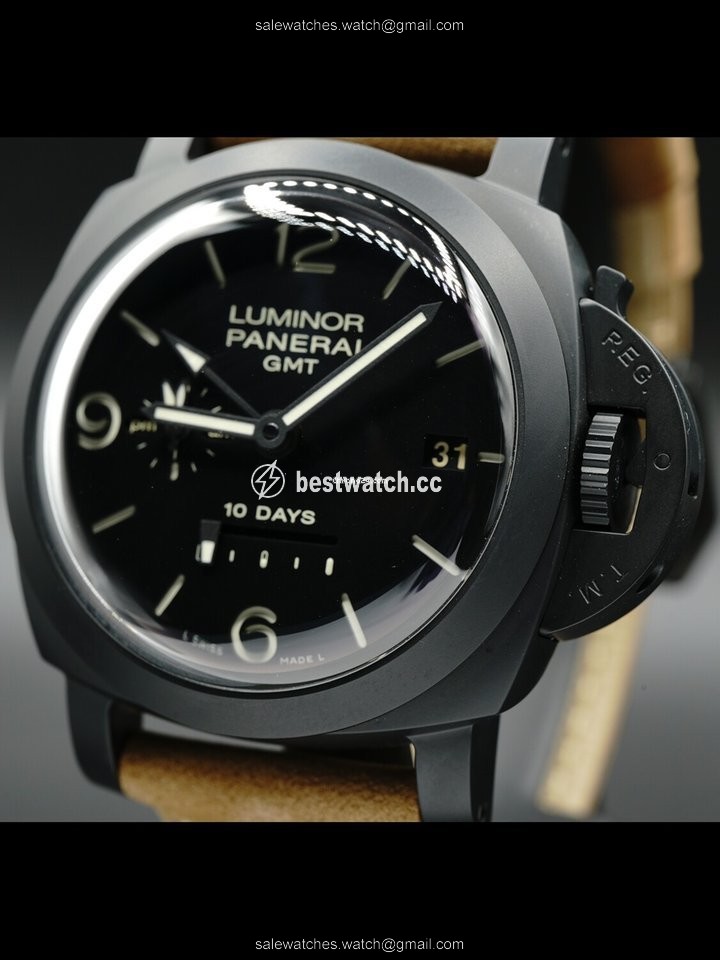 Panerai Luminor 1950 10 Days GMT Mens watch Unisex Automatic Ceramic PAM00335 3