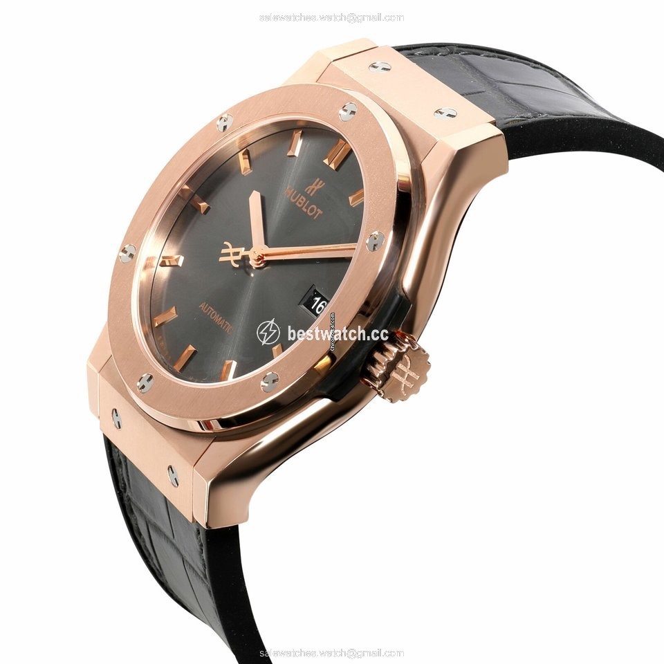 IMG_9086 Hublot Classic Fusion Racing Grey Mens watch Unisex Automatic Rose gold 542.OX.7081.LR 3