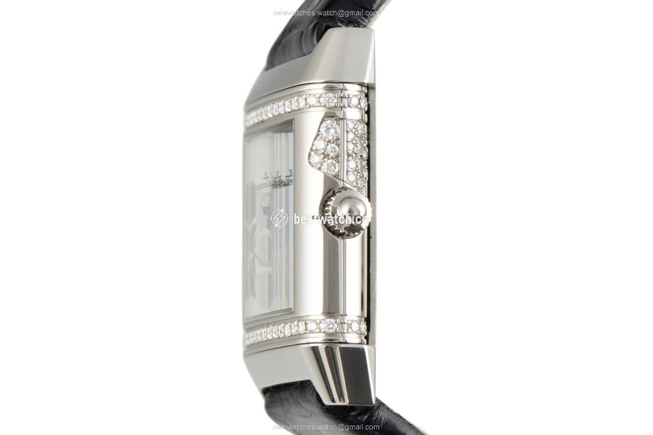 IMG_9086 Jaeger-LeCoultre Reverso Lady Womens watch Quartz White gold 265.3.08 3