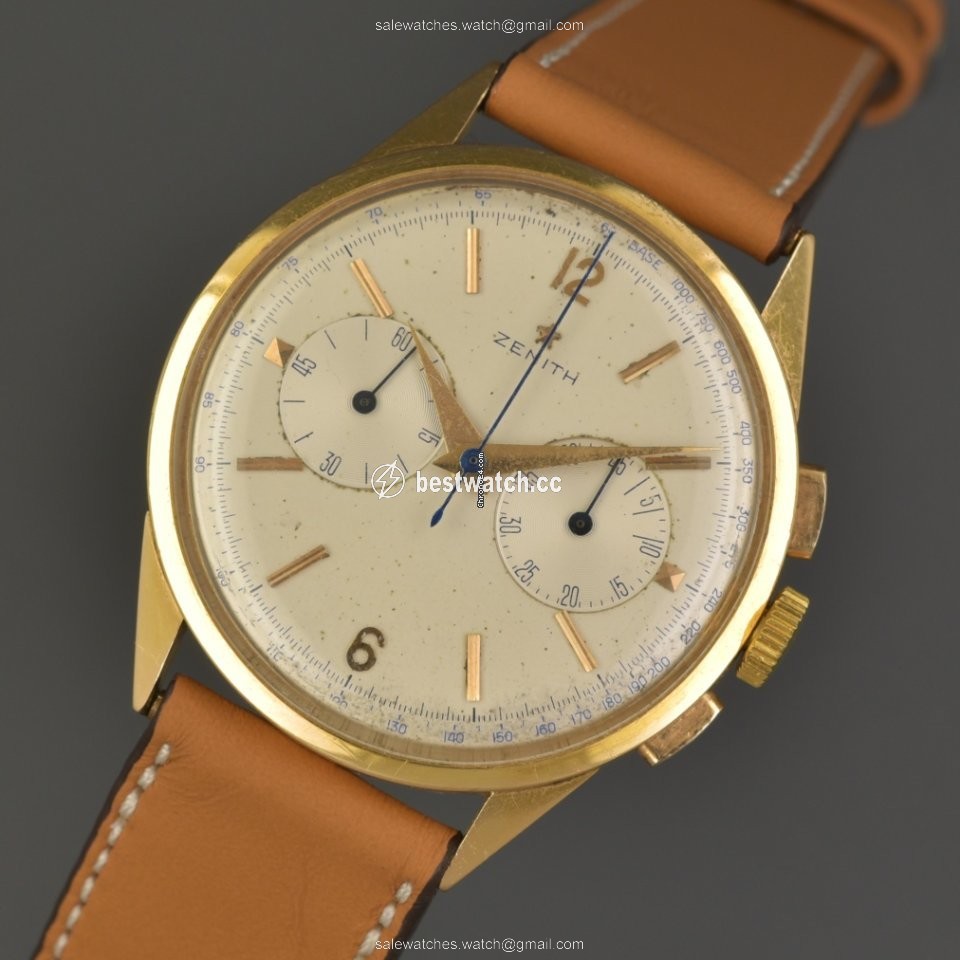 Zenith Mens watch Unisex Manual winding Yellow gold 19522 3