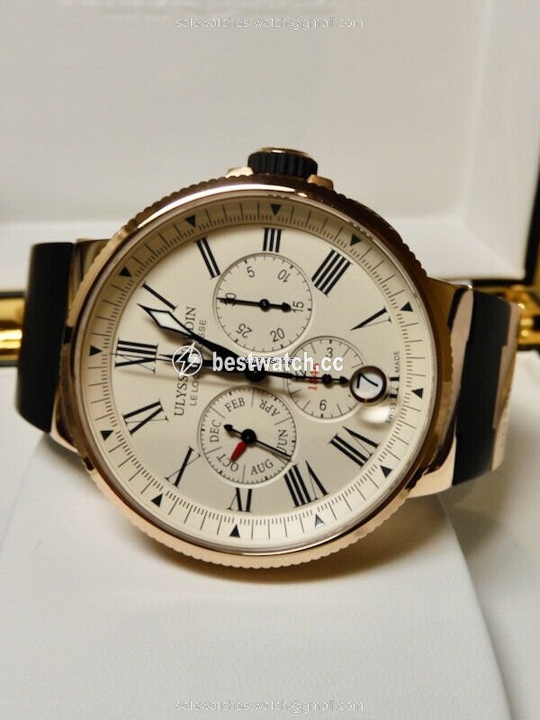 Ulysse Nardin Automatic Rose gold 1532-150-3 40 3