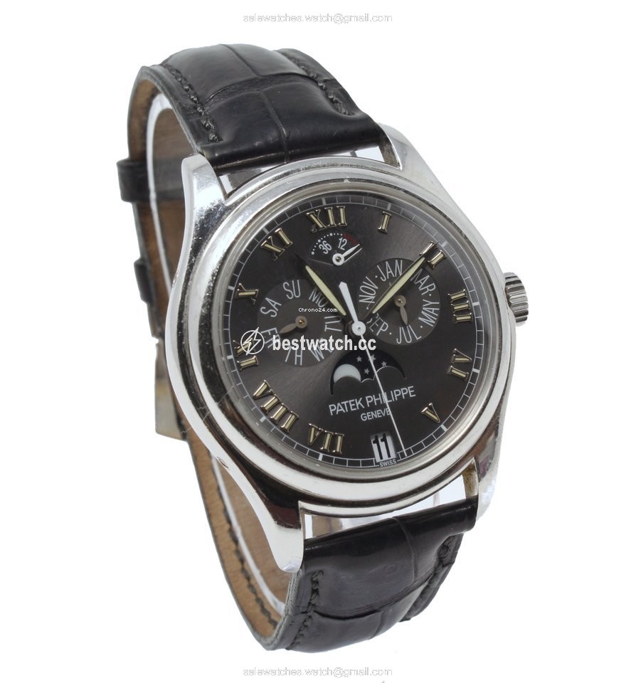 IMG_9086 Patek Philippe Annual Calendar Mens watch Unisex Automatic Platinum 5056P 3