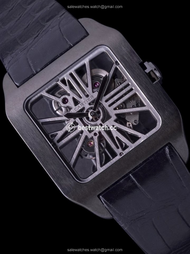 IMG_9086 Cartier Santos Dumont Mens watch Unisex Manual winding Titanium 2020052 3