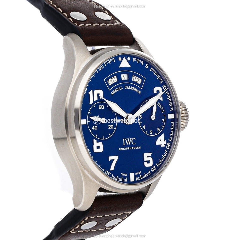IMG_9086 IWC Big Pilot Mens watch Unisex Automatic White gold IW5027-03 3