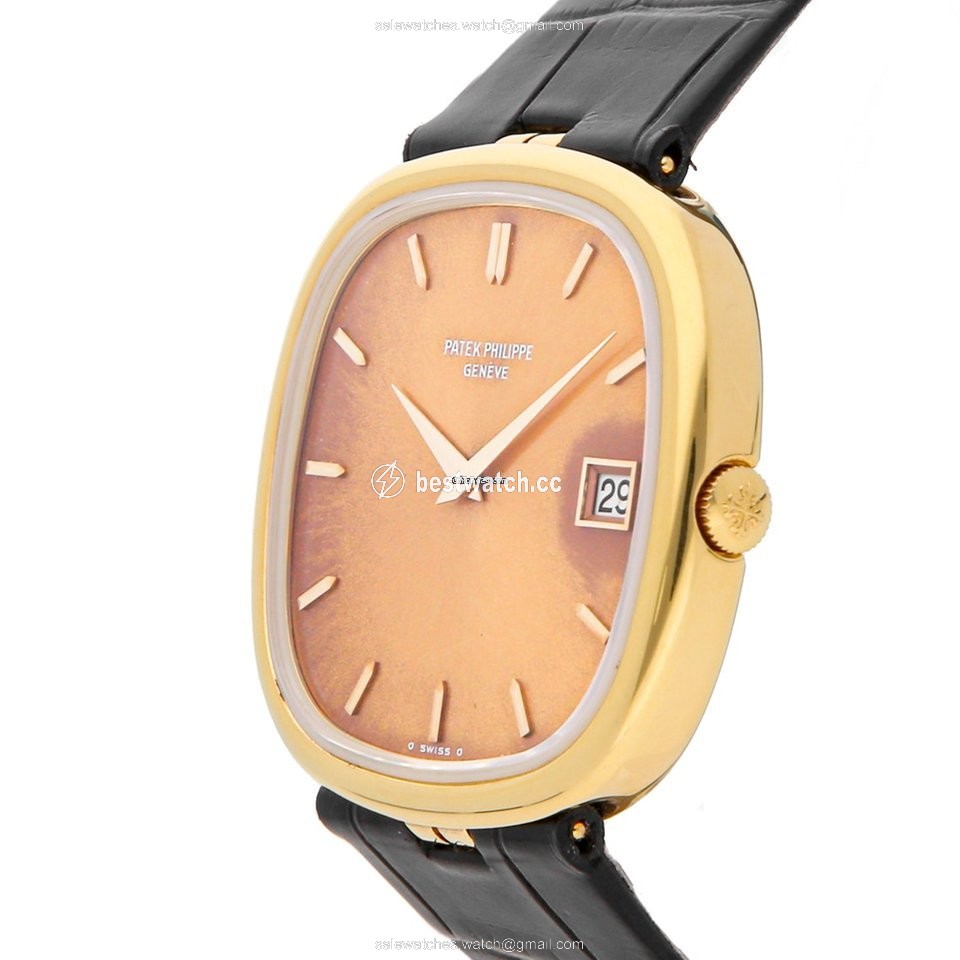 IMG_9086 Patek Philippe Golden Ellipse Mens watch Unisex Automatic Yellow gold 3604 3