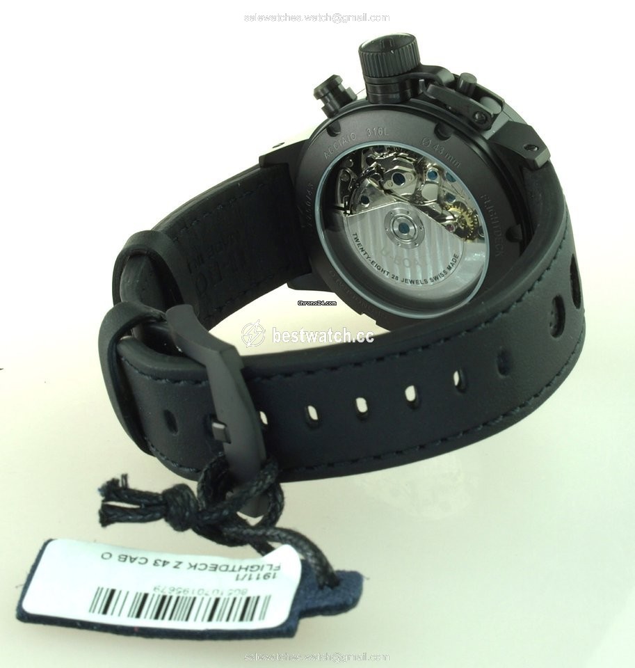 U-Boat Flightdeck Mens watch Unisex Automatic Steel 1911 1 3