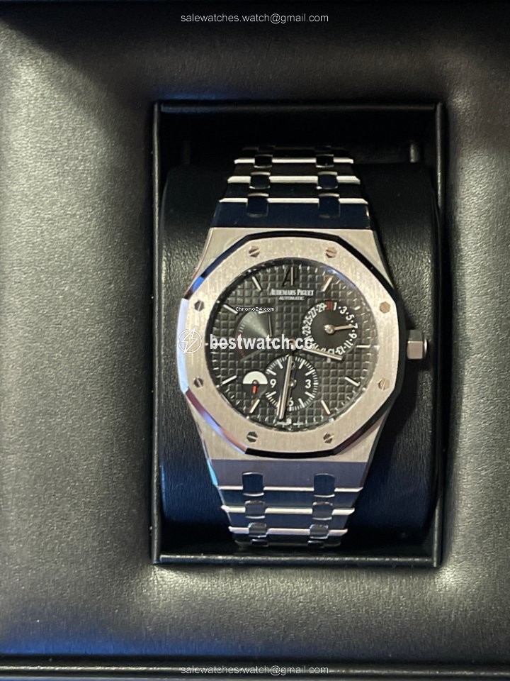 IMG_9086 Audemars Piguet Royal Oak Dual Time Mens watch Unisex Automatic Steel 26120ST.OO.1220ST.02 3