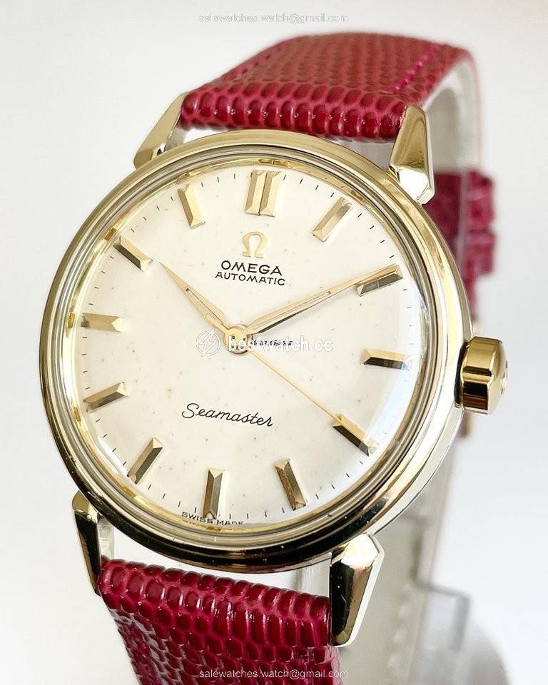 Omega Seamaster Mens watch Unisex Automatic Gold Steel 2832 3-SC 3