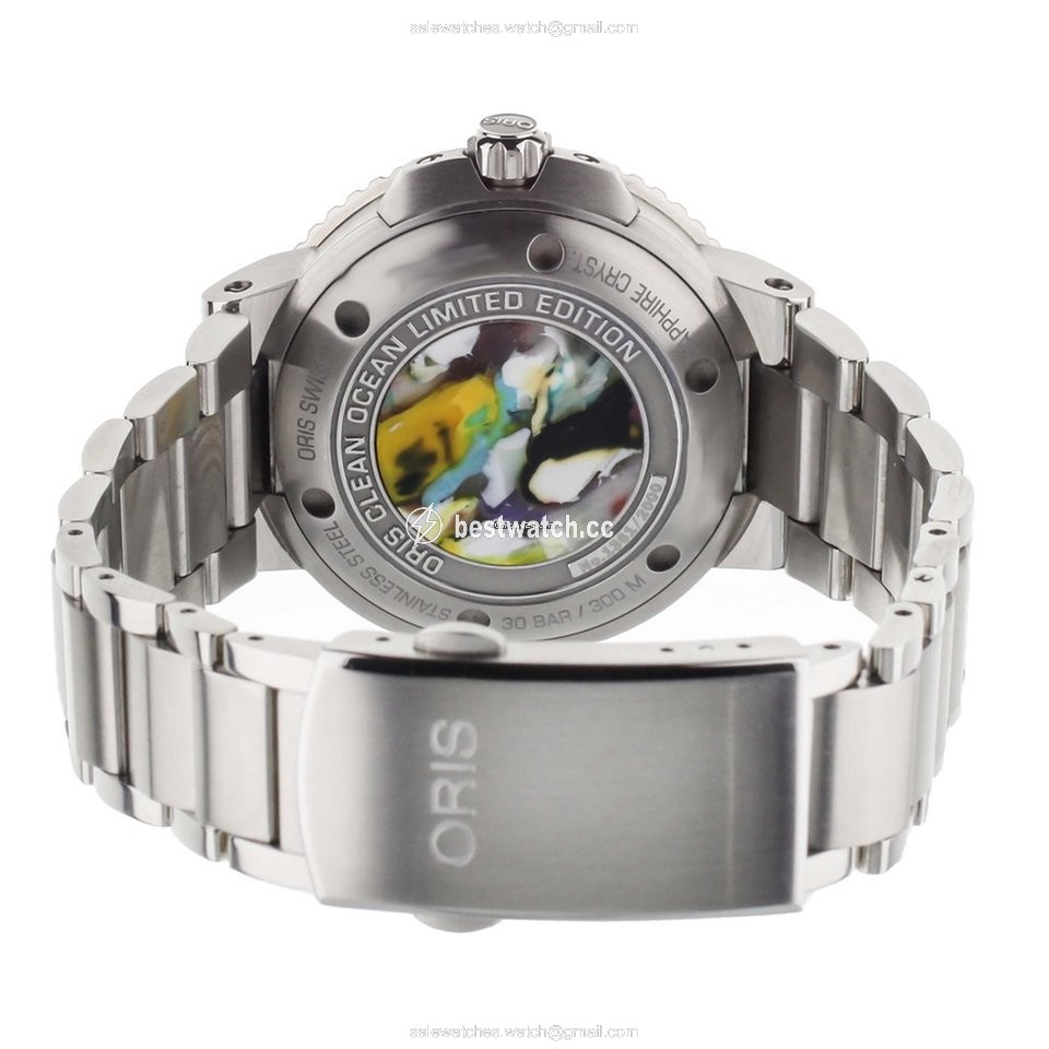 IMG_9086 Oris Aquis Date Mens watch Unisex Automatic Steel 01-733-7732-4185 3