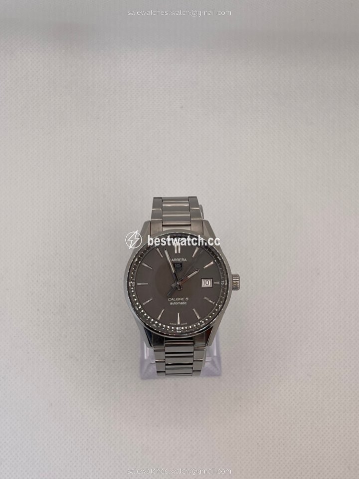 IMG_9086 TAG Heuer Carrera Calibre 5 Mens watch Unisex Automatic Steel WAR211C.BA0782 3
