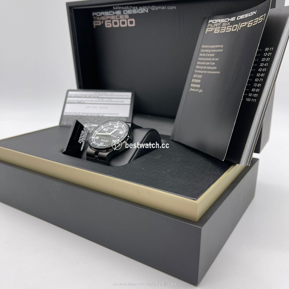Porsche Design Flat Six Mens watch Unisex Automatic Steel 6351.43 3