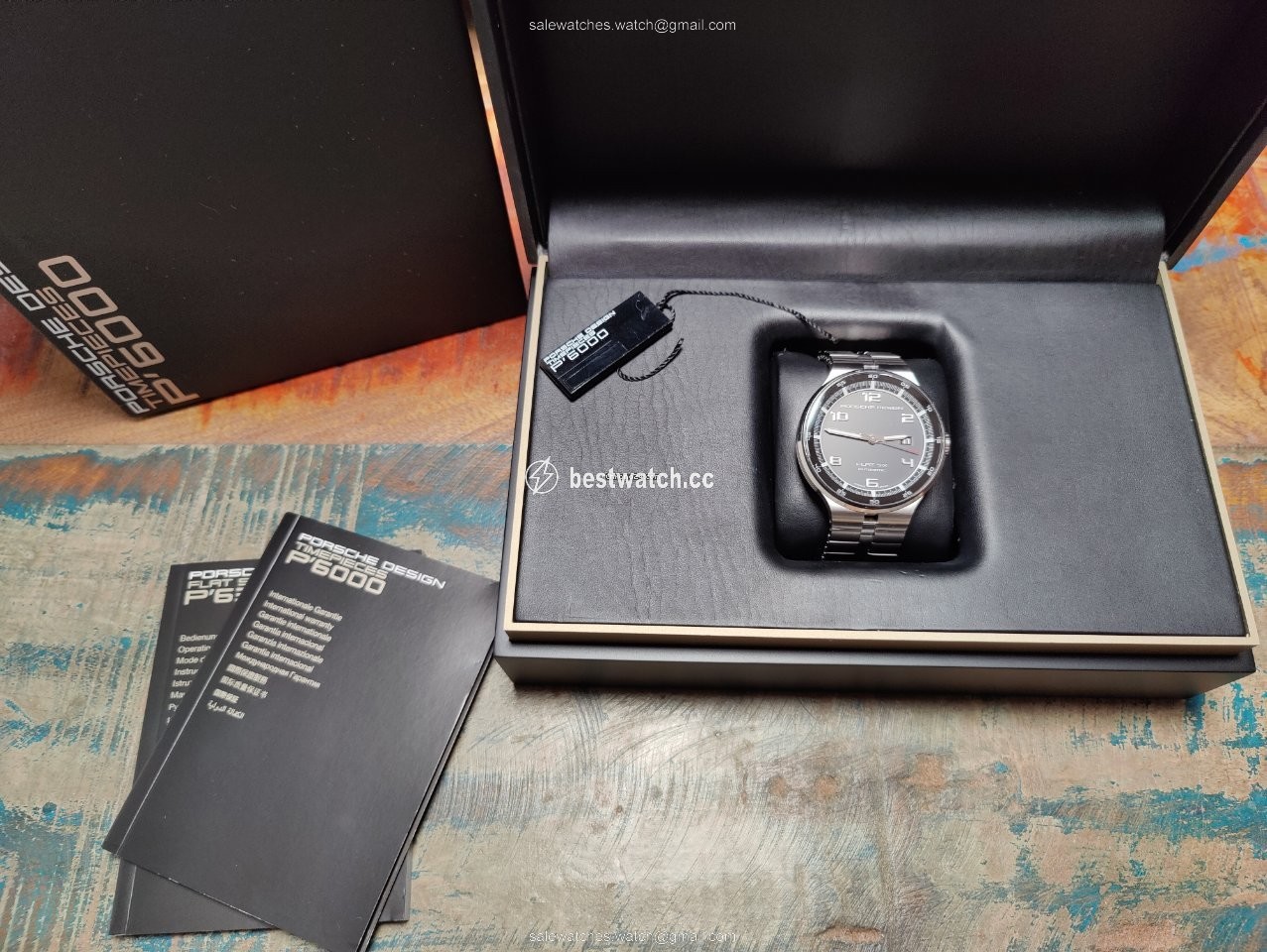 Porsche Design Flat Six Mens watch Unisex Automatic Steel 6350.42.44.0276 3