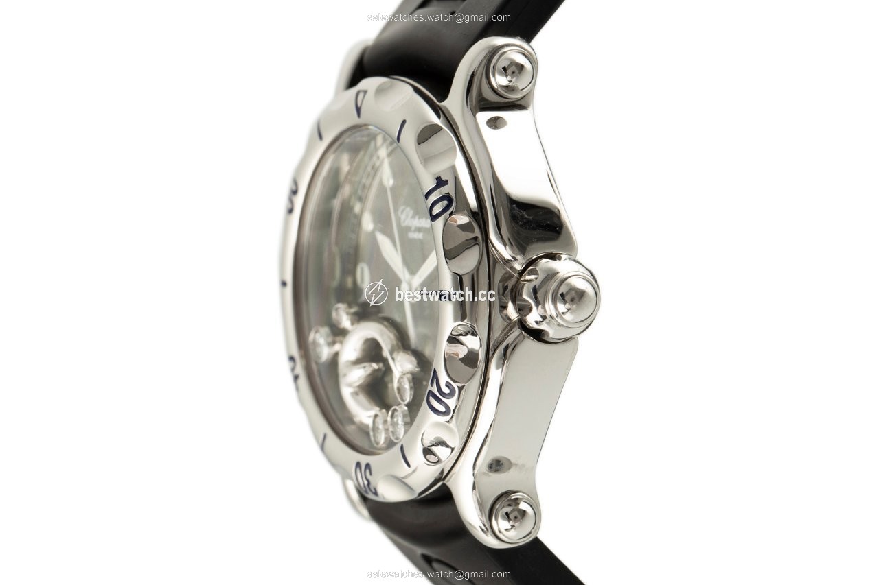 IMG_9086 Chopard Happy Sport Womens watch Quartz Steel 28 8897 3