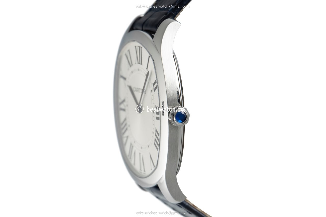 IMG_9086 Cartier Drive de Cartier Mens watch Unisex Manual winding Steel WSNM0011 3