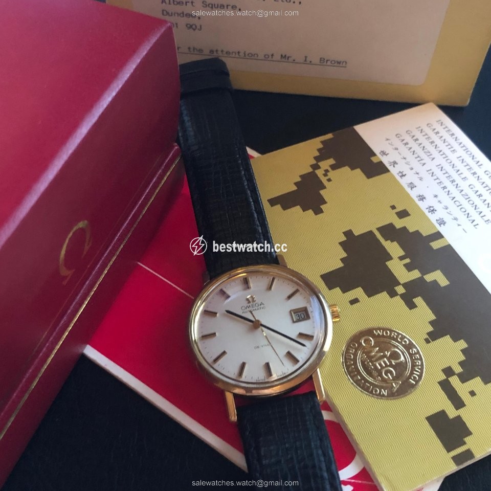 IMG_9086 Omega De Ville Mens watch Unisex Automatic Yellow gold 166.5161 3