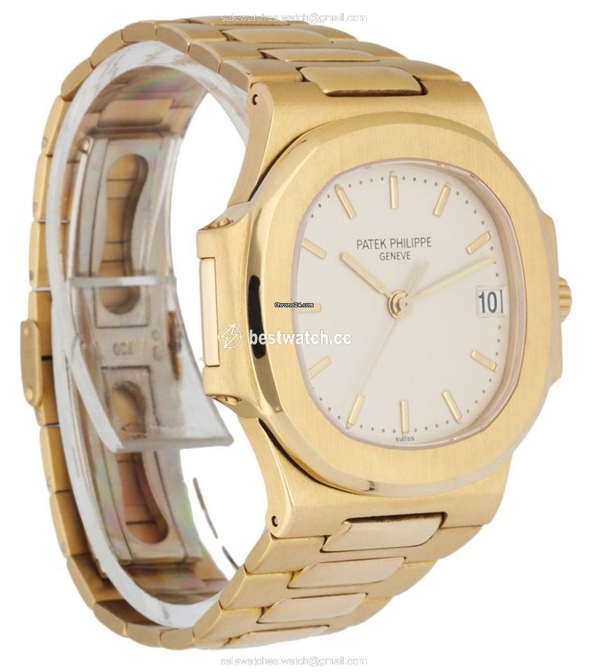 IMG_9086 Patek Philippe Nautilus Mens watch Unisex Automatic Yellow gold 3800J 3