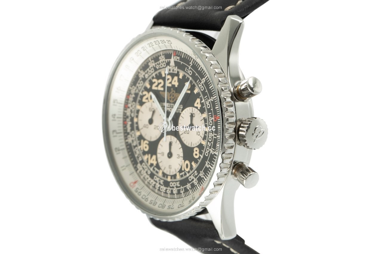 IMG_9086 Breitling Navitimer Cosmonaute Mens watch Unisex Manual winding Steel A12019 3
